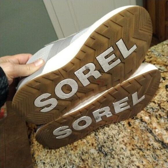 Womens Sorel Out N About 3 Waterproof Sneakers Gray Sz 9.5 - Picture 10 of 12